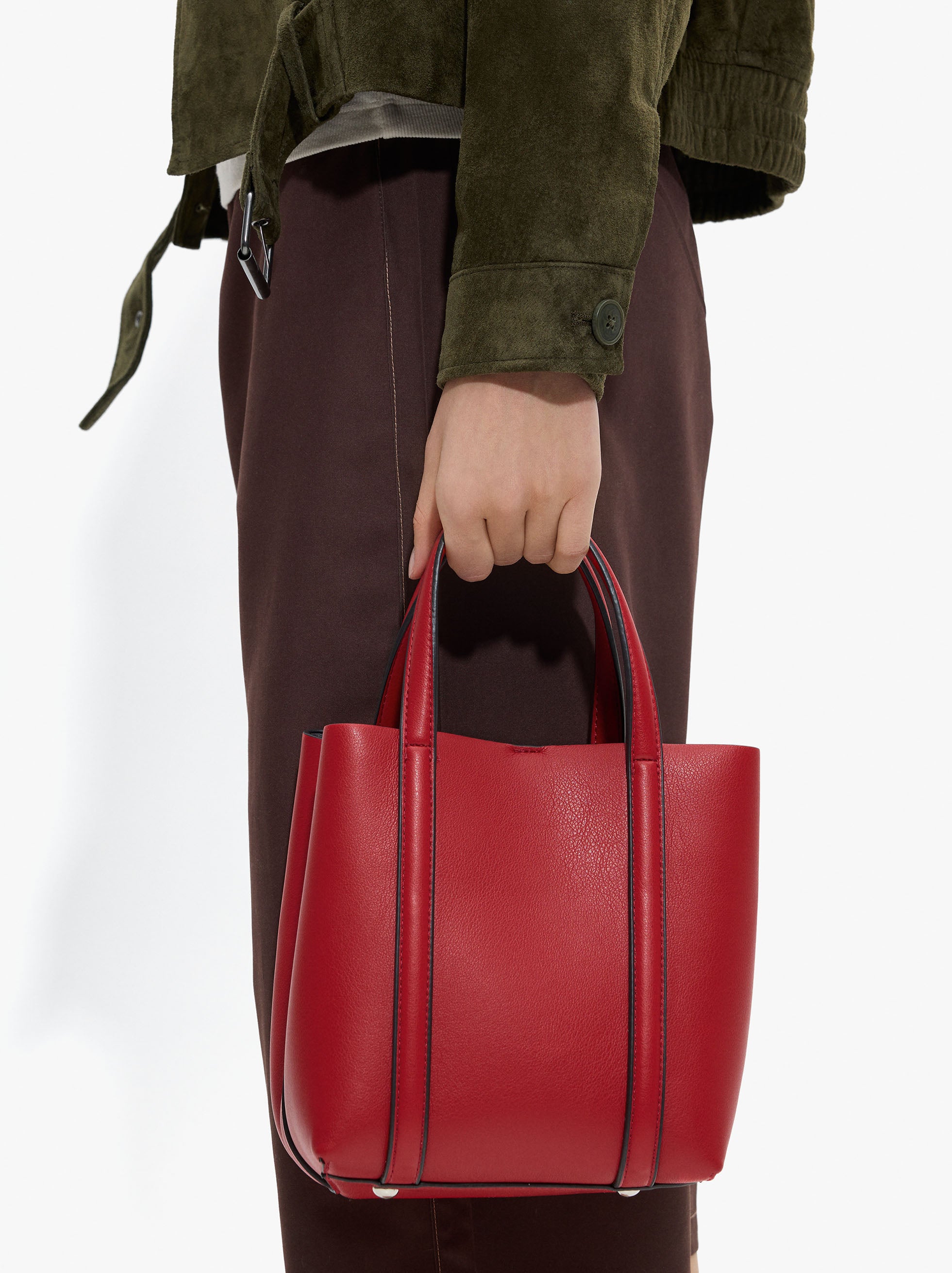 Bolso Tote Con Bandolera S