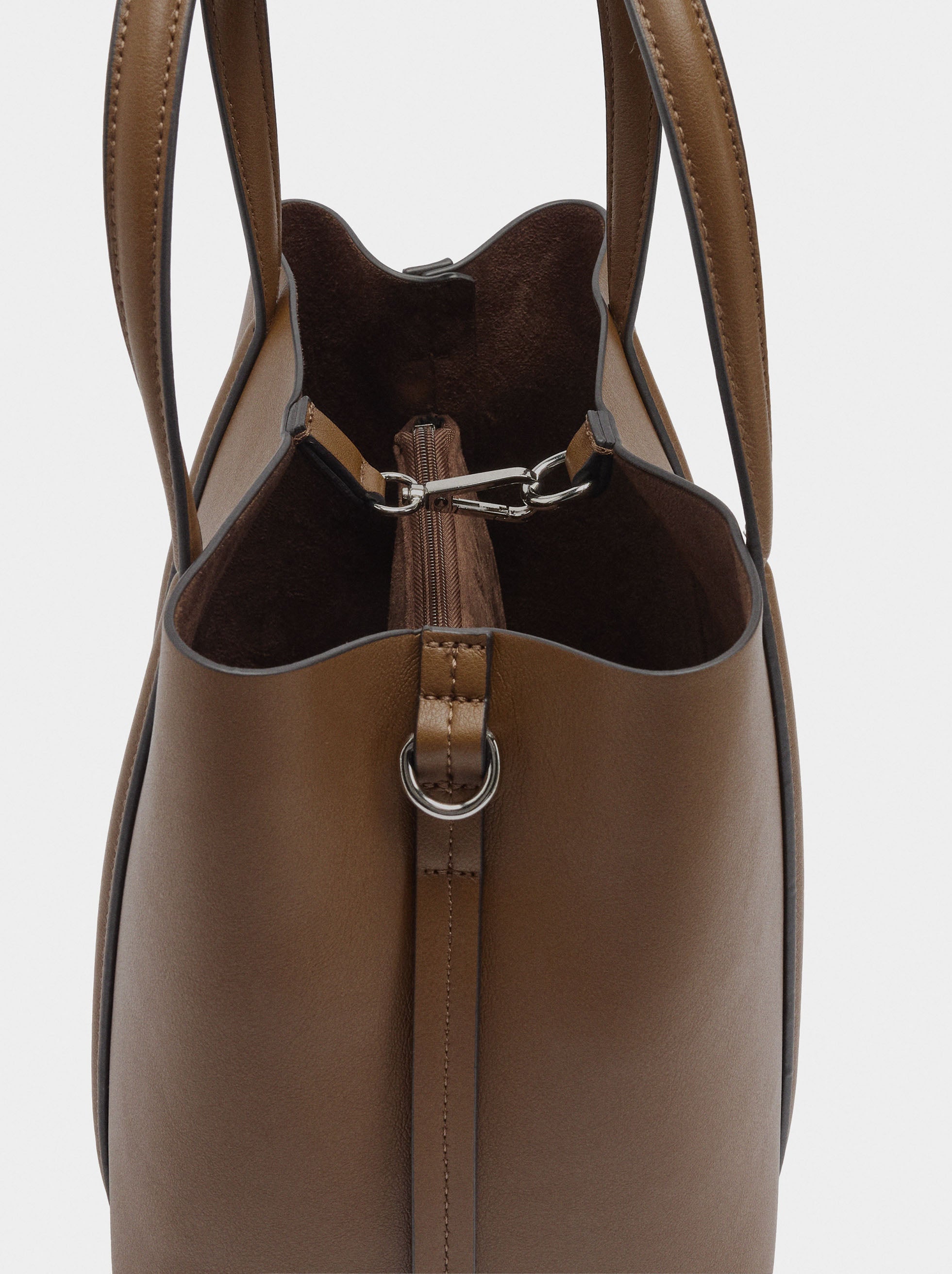 Bolso Tote Con Bandolera M