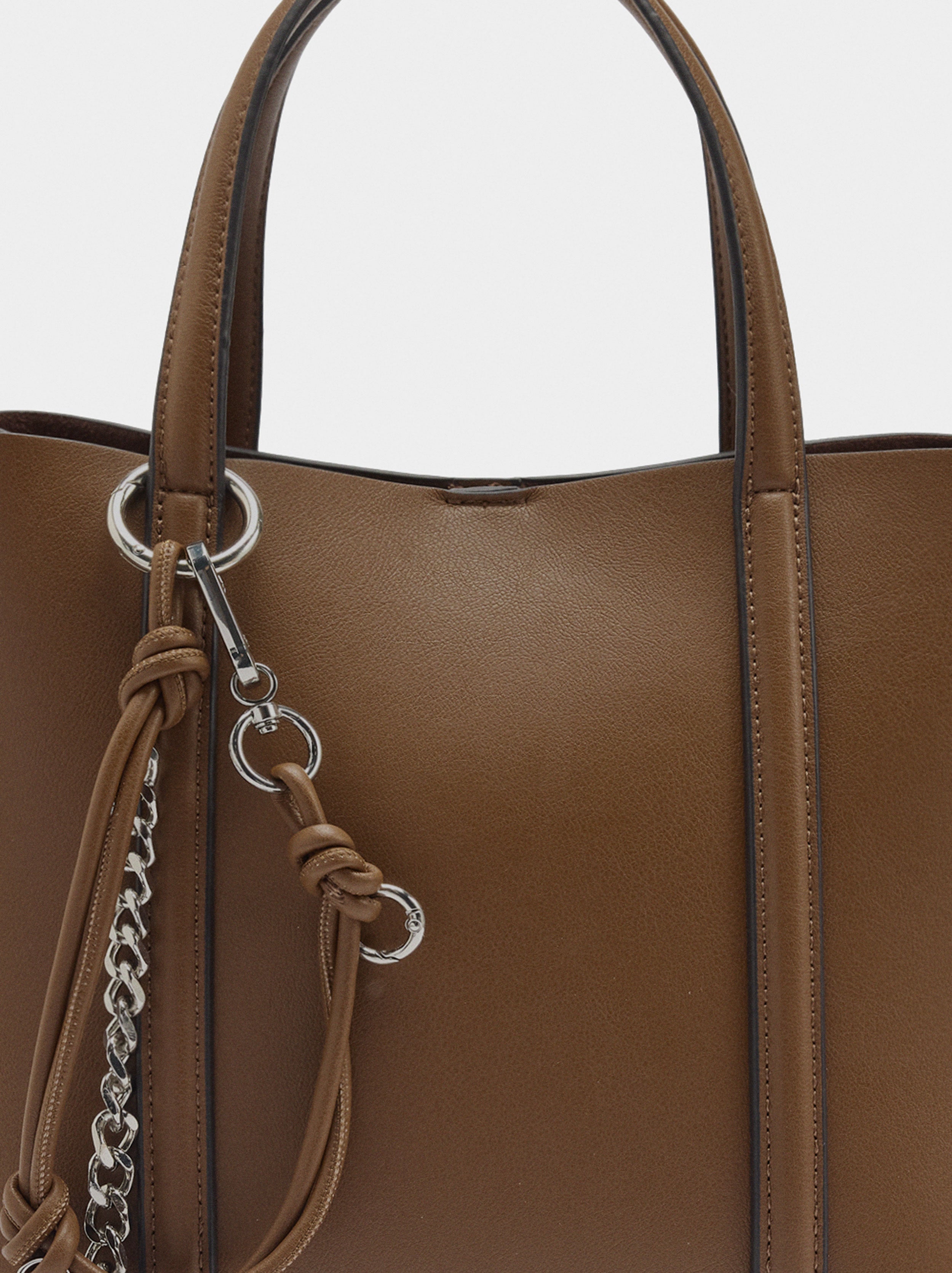 Bolso Tote Con Bandolera M