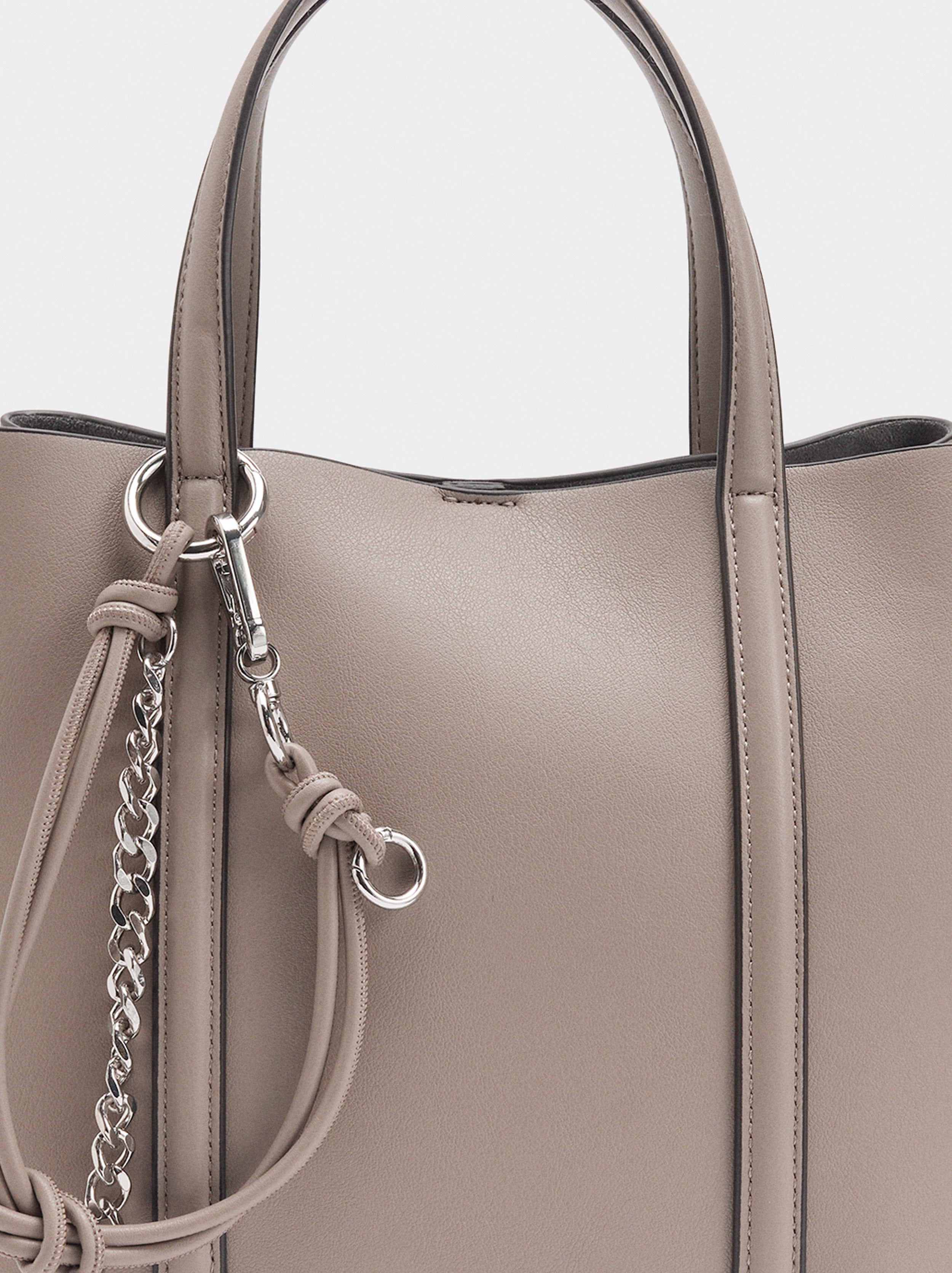 Bolso Tote Con Bandolera M