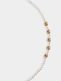 Collar Corto Con Perlas