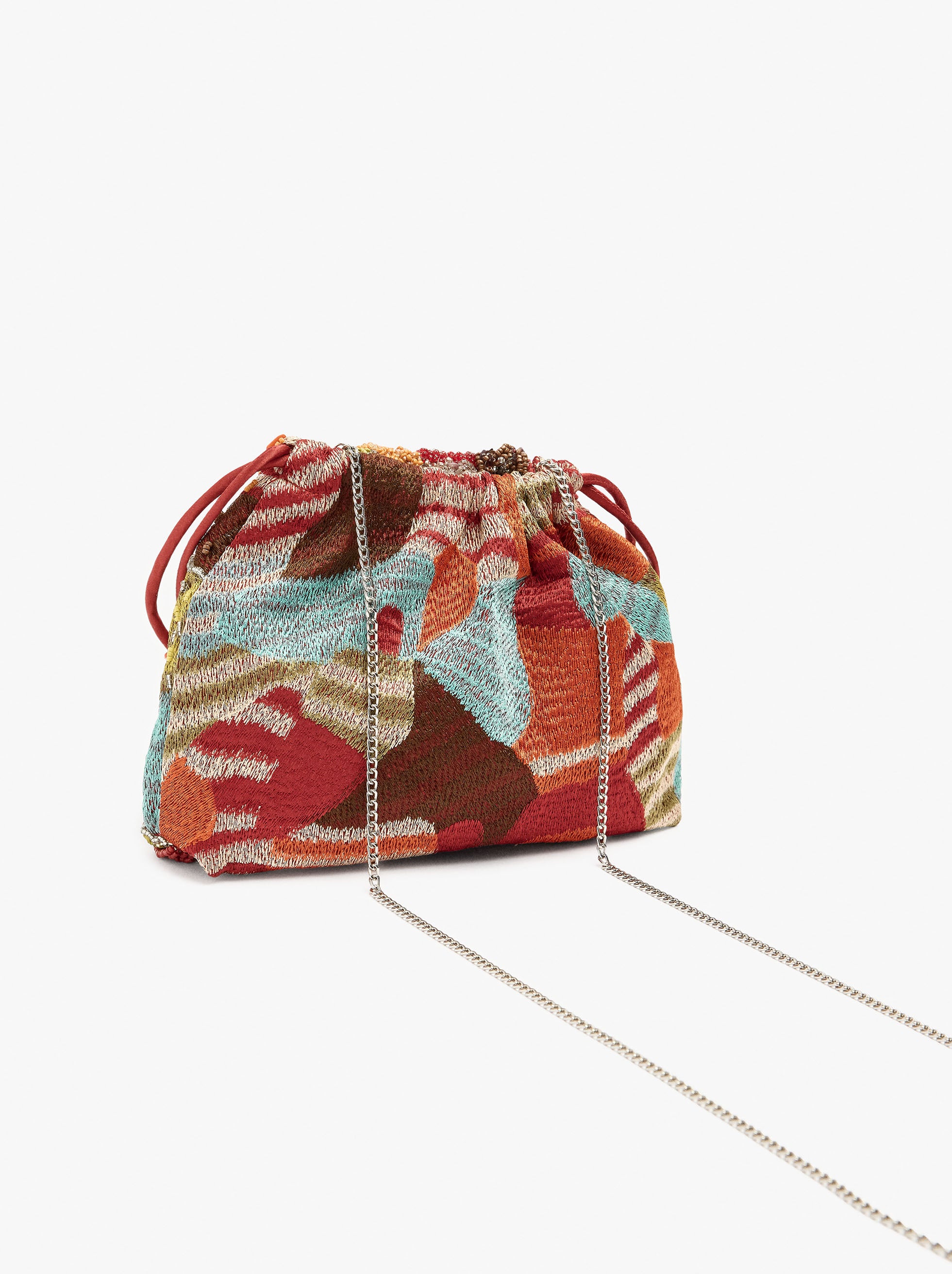 Bolso De Fiesta Con Abalorios