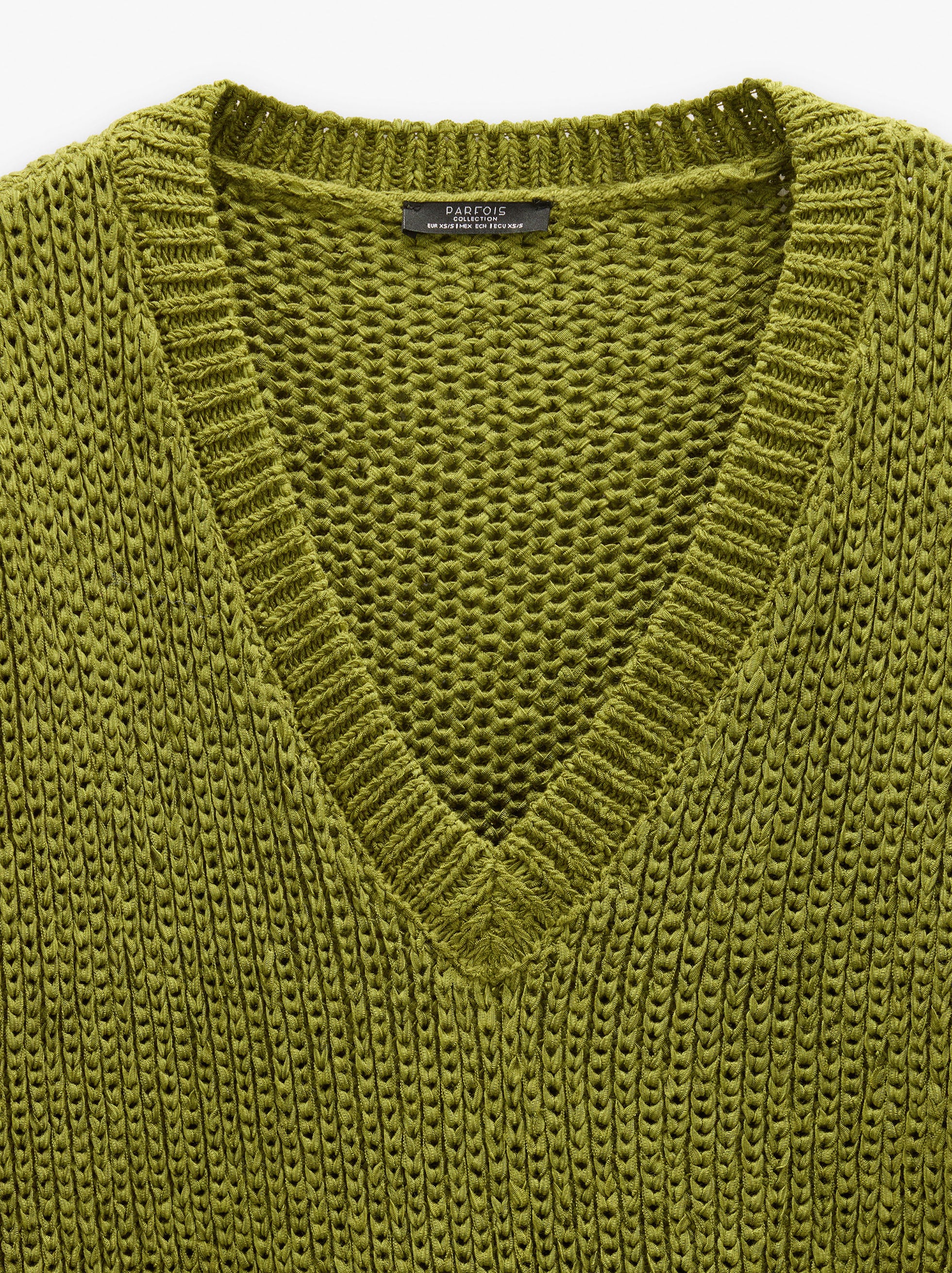 Jersey De Punto Con Canalé