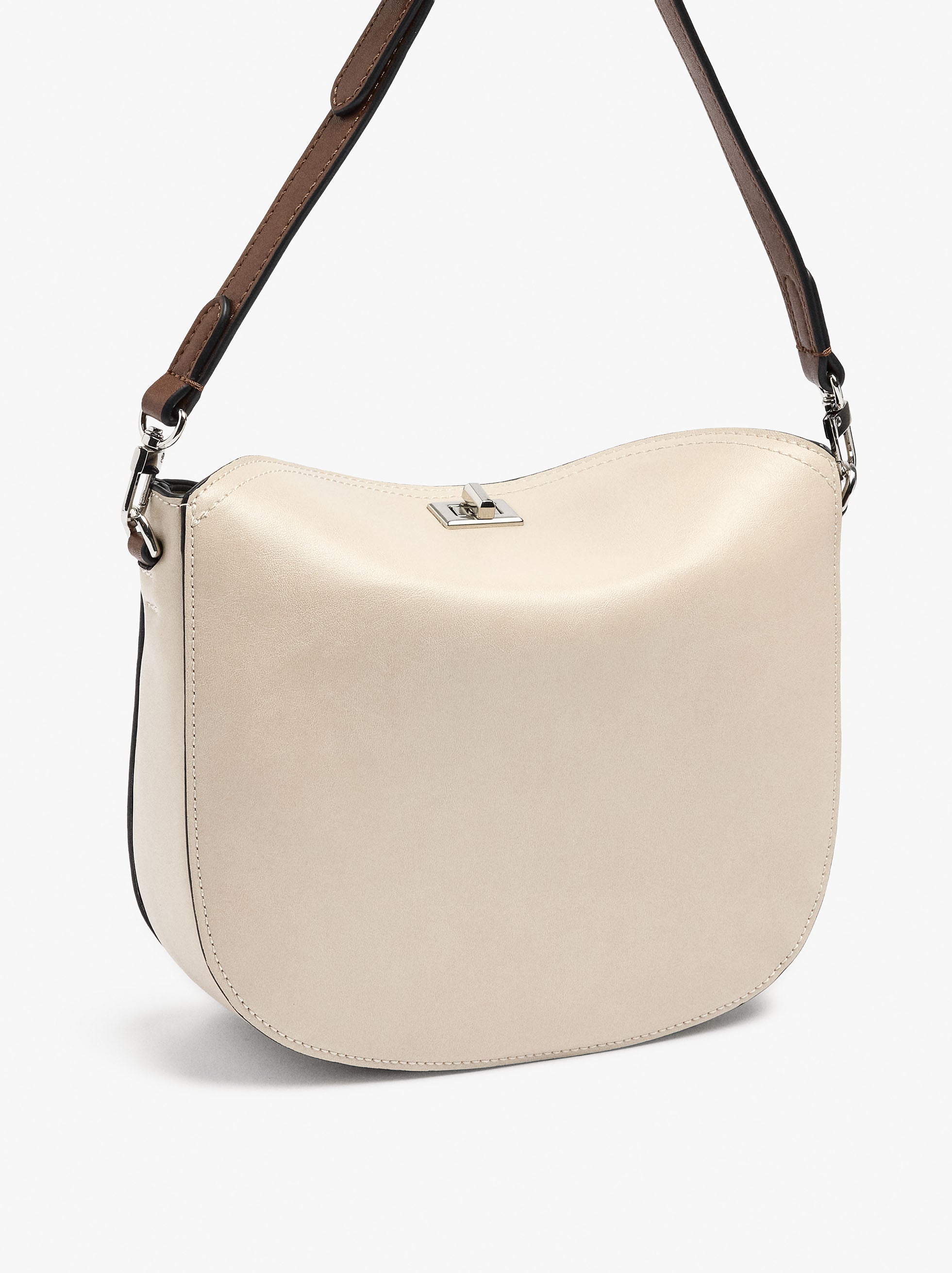 Bolso Bandolera Con Abas Cruzadas