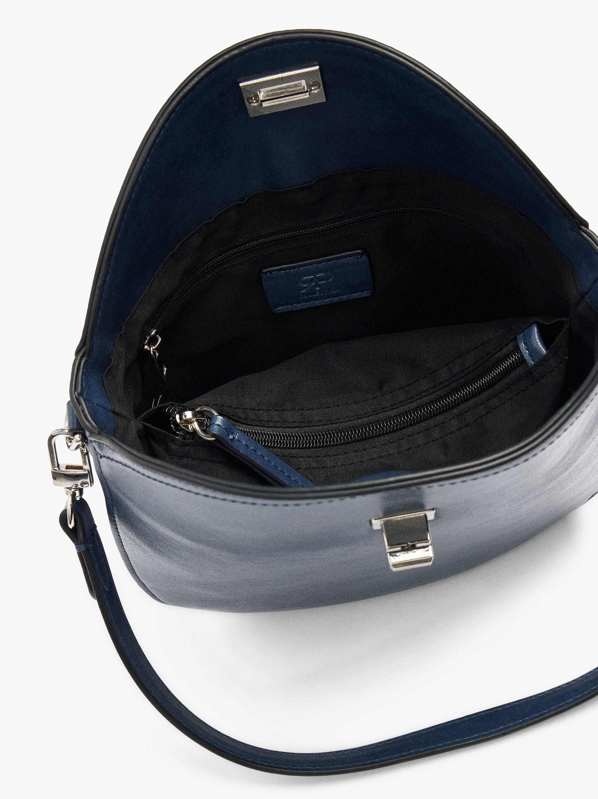 Bolso Bandolera Con Abas Cruzadas