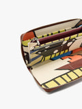 Cartera Estampada Con Textura