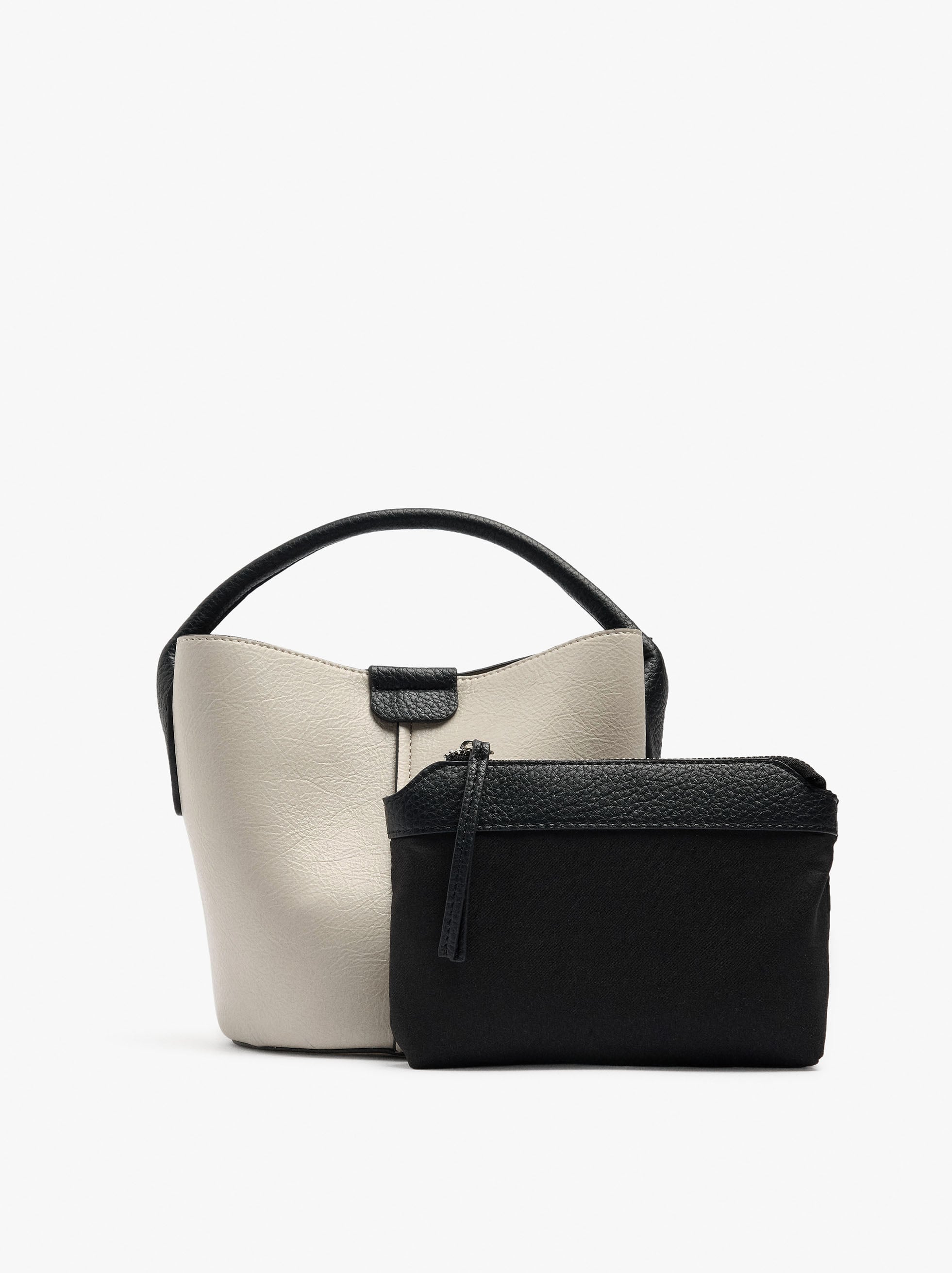 Bolso De Mano Bombonera Con Bolso Removible