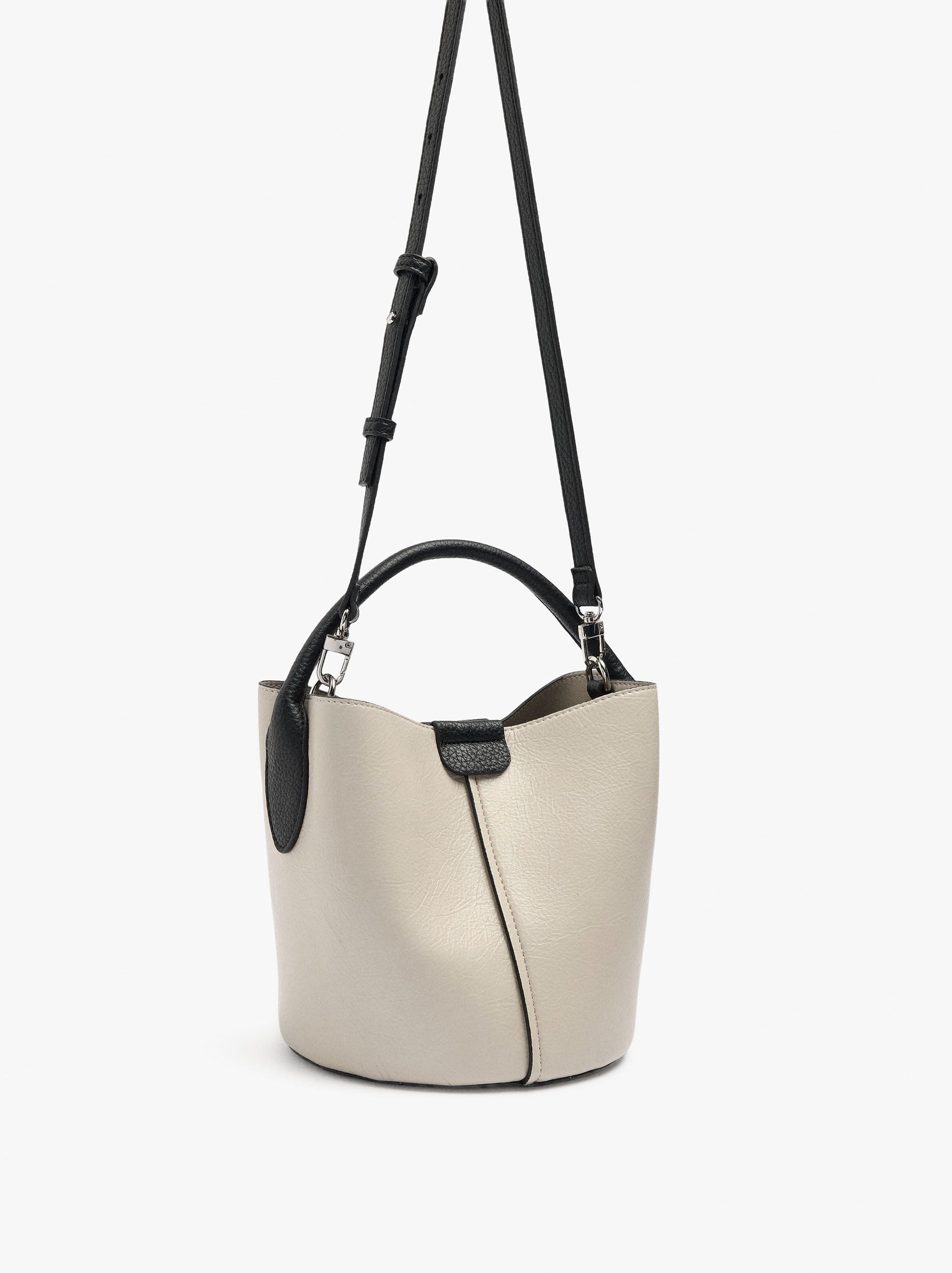 Bolso De Mano Bombonera Con Bolso Removible