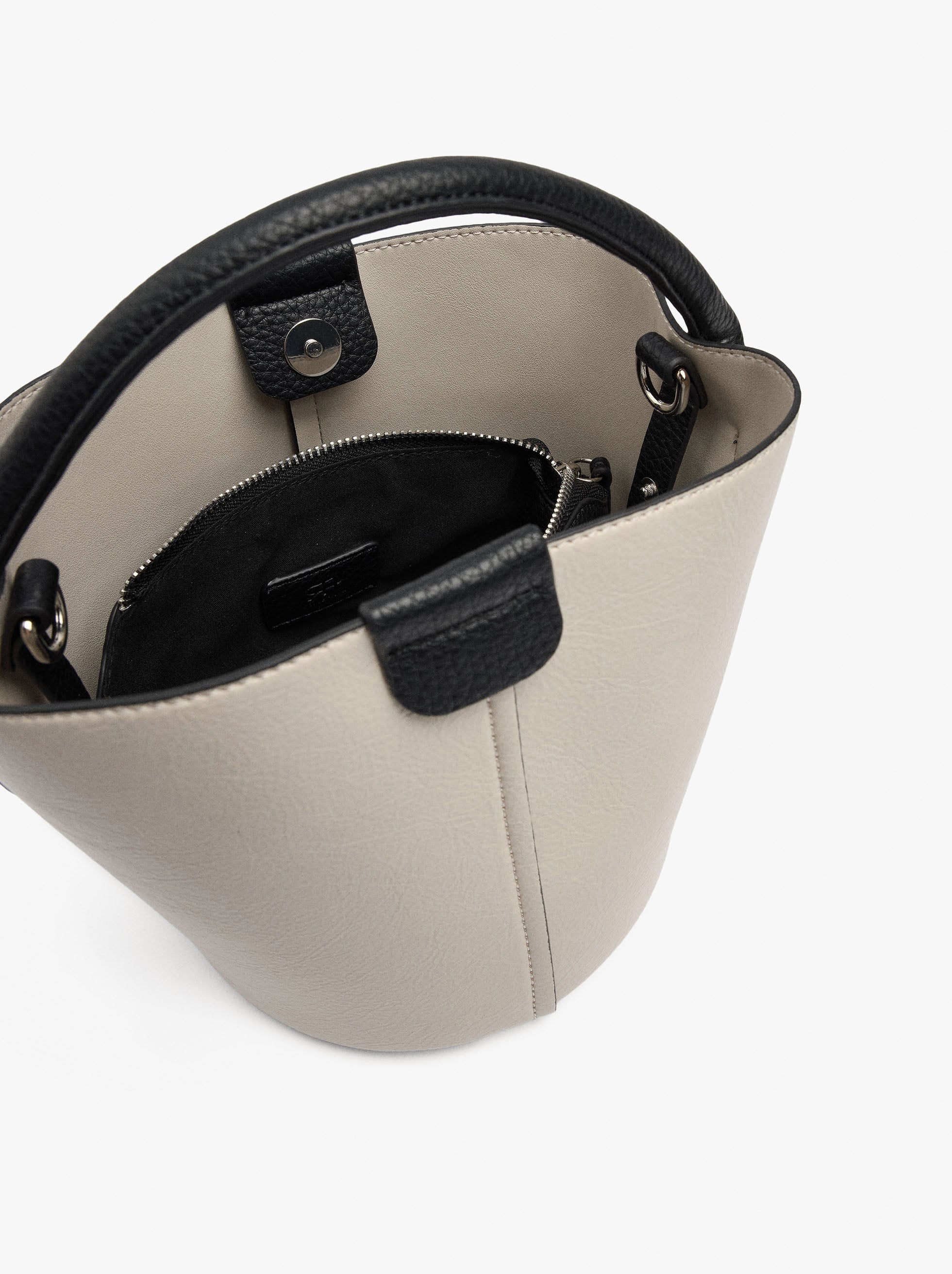 Bolso De Mano Bombonera Con Bolso Removible