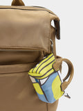 Mochila De Nylon Con Colgante