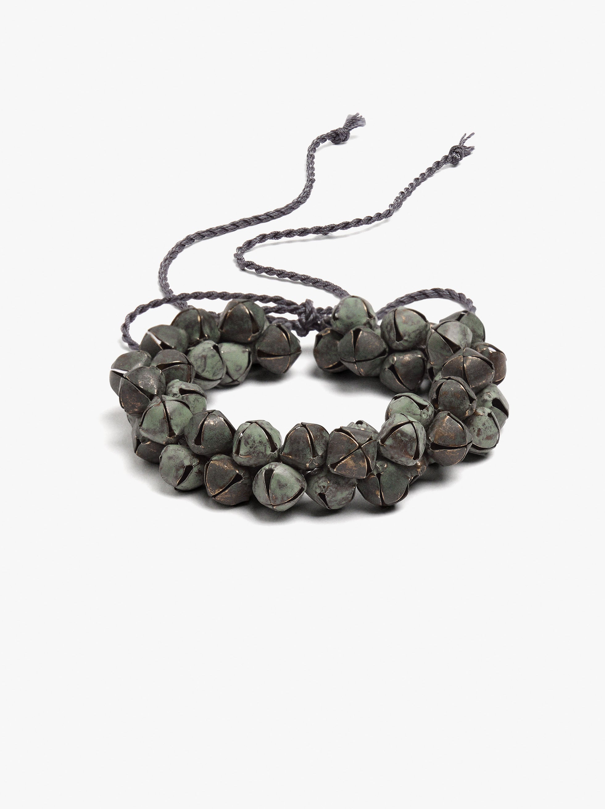 Tobillera De Cordón Con Cascabeles