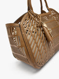 Bolso Tote Perforado Con Bolsa Removible L