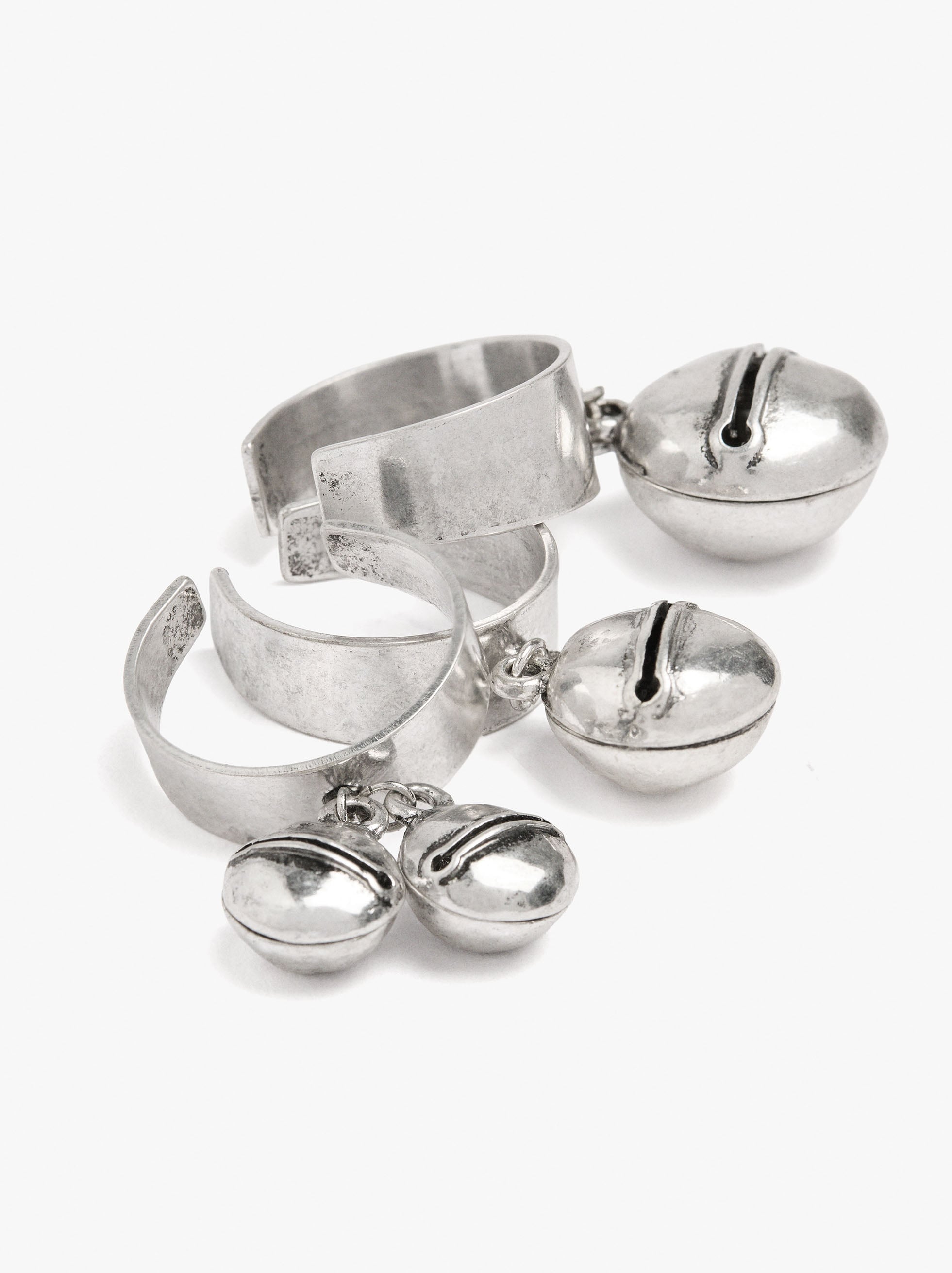 Set De Anillos Para El Pie Con Cascabeles