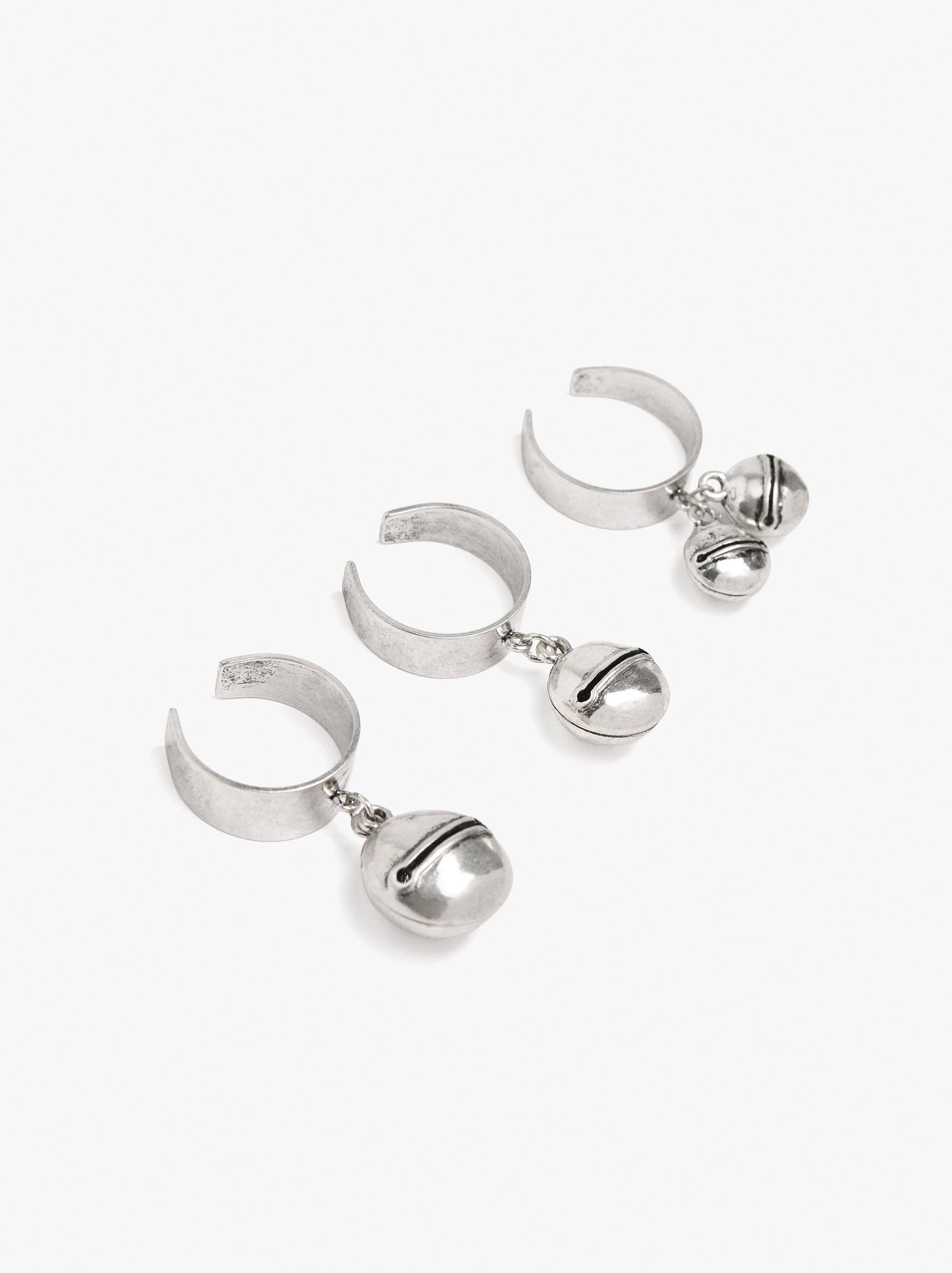 Set De Anillos Para El Pie Con Cascabeles