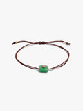 Pulsera Ajustable De Cordón Con Piedra