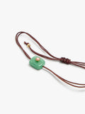 Pulsera Ajustable De Cordón Con Piedra