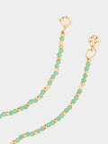 Pulsera Con Cristales Y Charm De Trébol