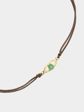 Pulsera Ajustable Con Charm De Ojo