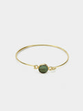Pulsera Fina Con Piedra