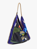 Bolso De Hombro Estampado De Nylon