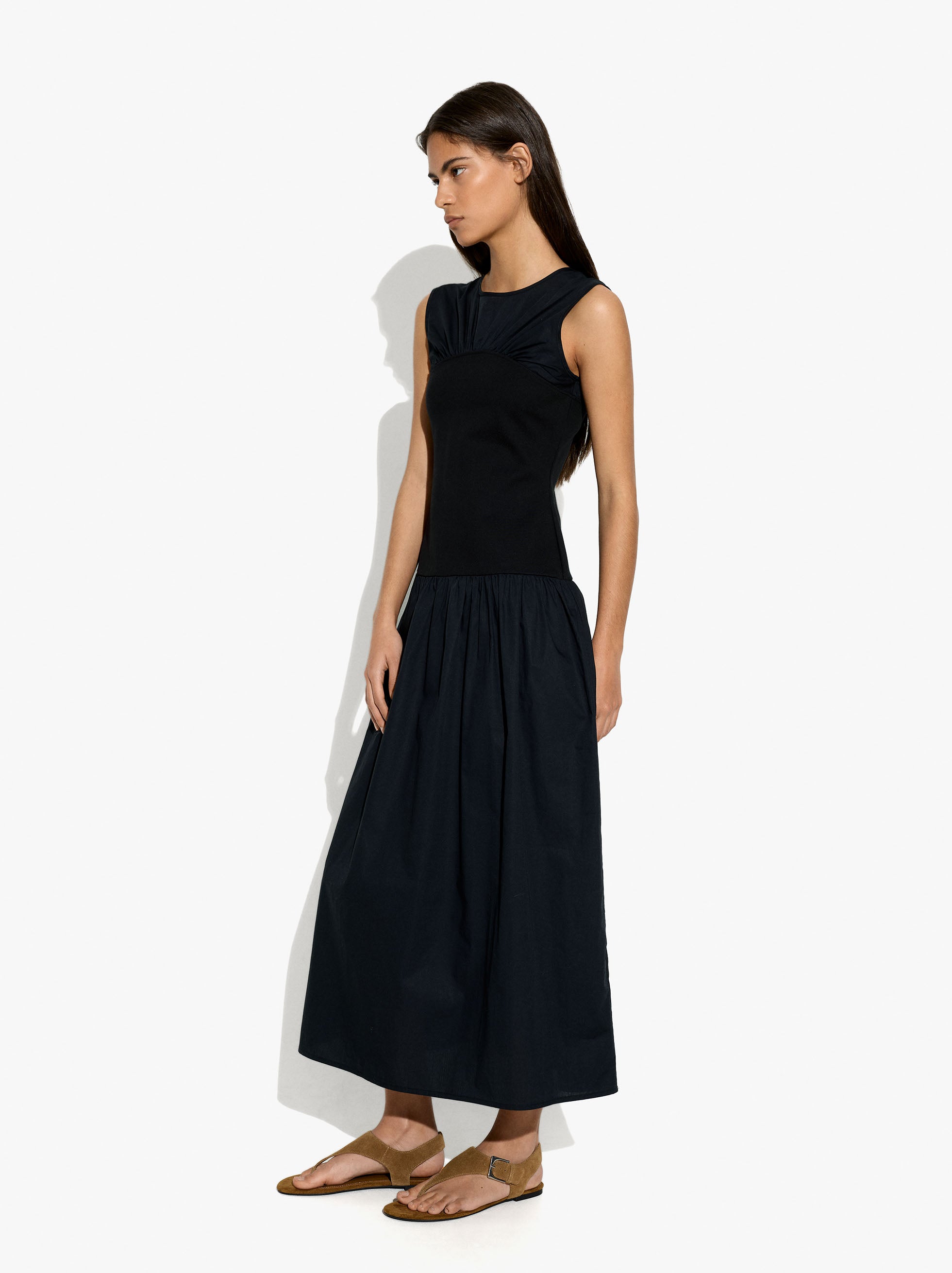 Vestido Largo Sin Mangas