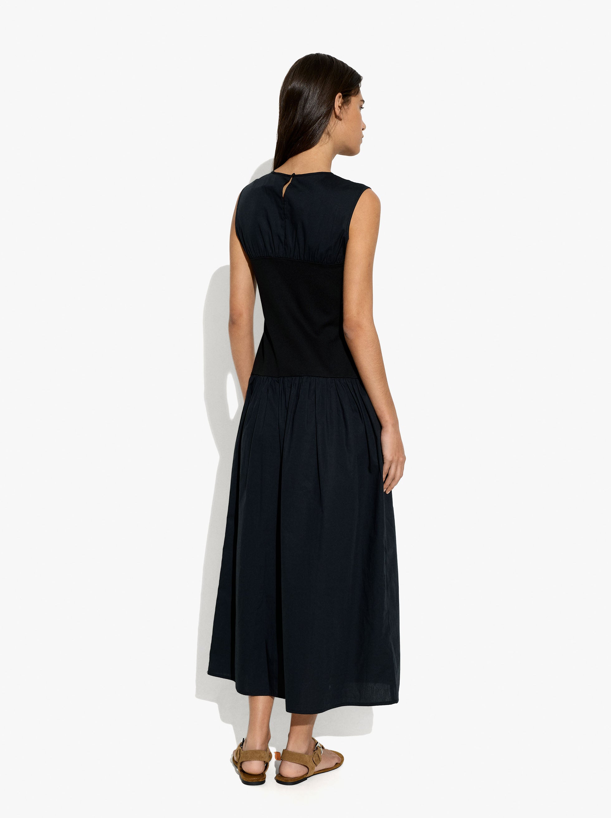 Vestido Largo Sin Mangas
