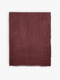 Pashmina Con Rayas Bordadas