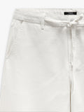 Pantalón Vaquero Con Cordón Ajustable 100% Algodón