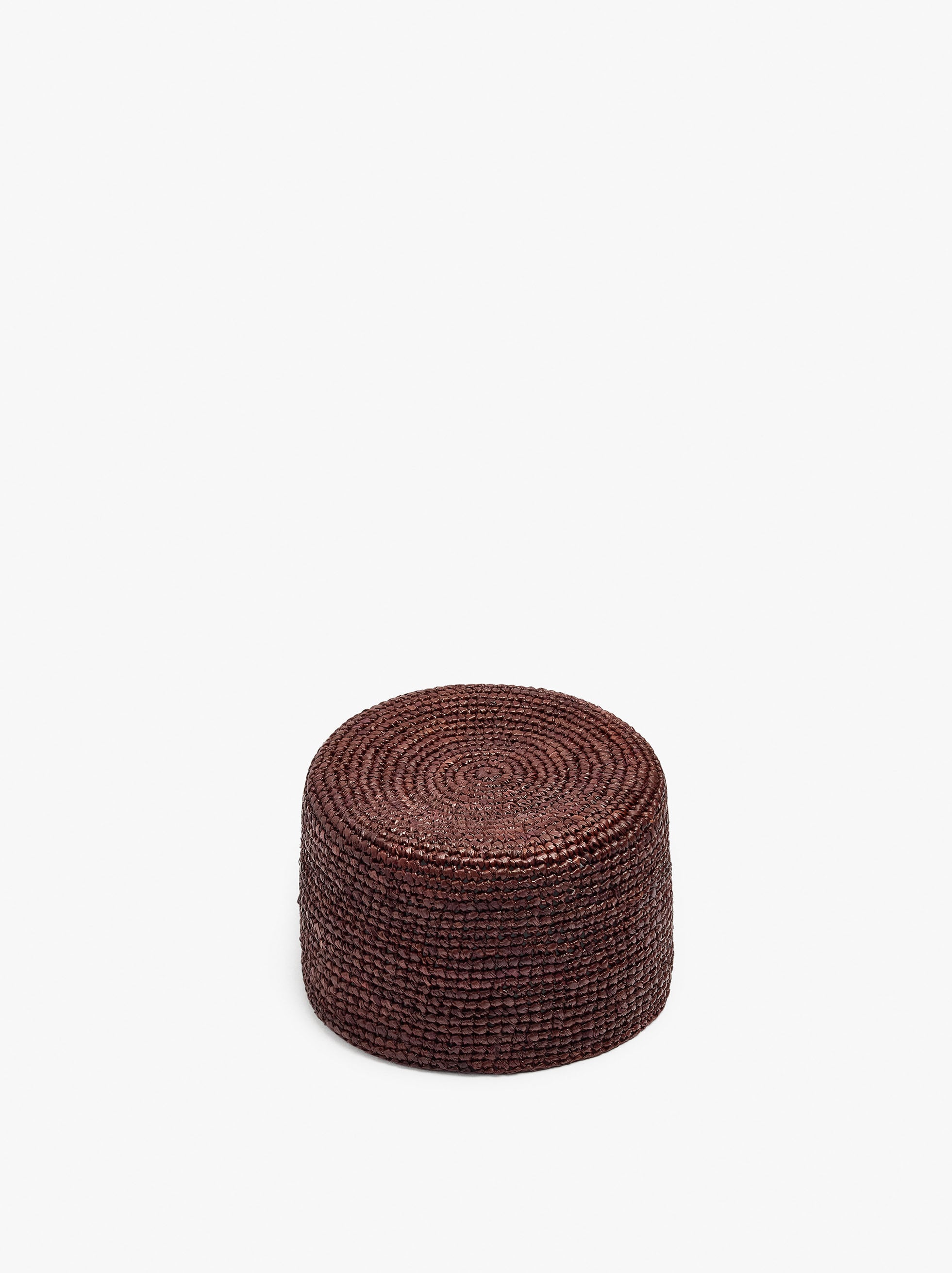 Sombrero Pillbox De Rafia