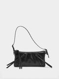 Bolso De Hombro Efecto Desgastado