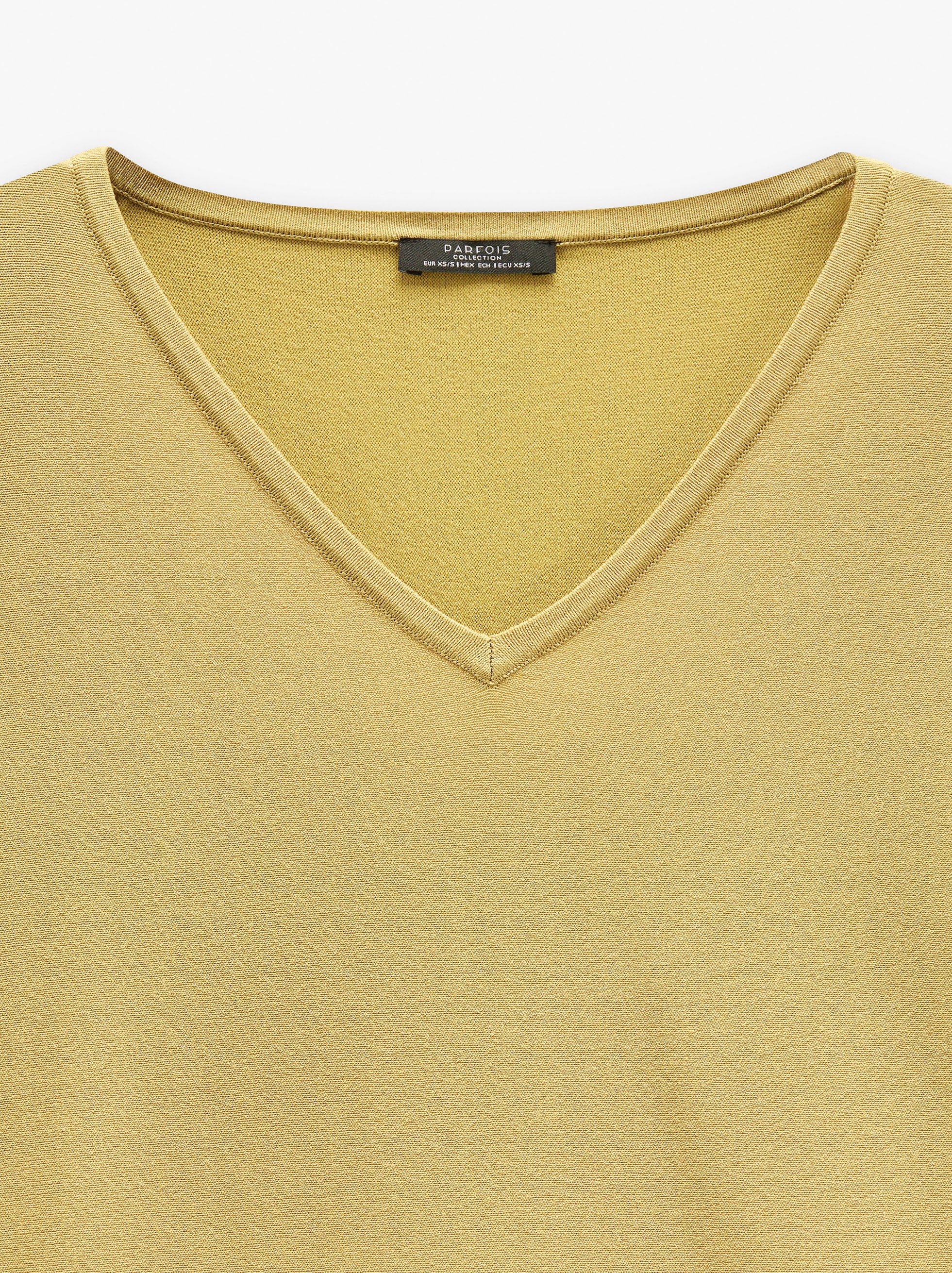 Jersey De Punto De Manga Corta