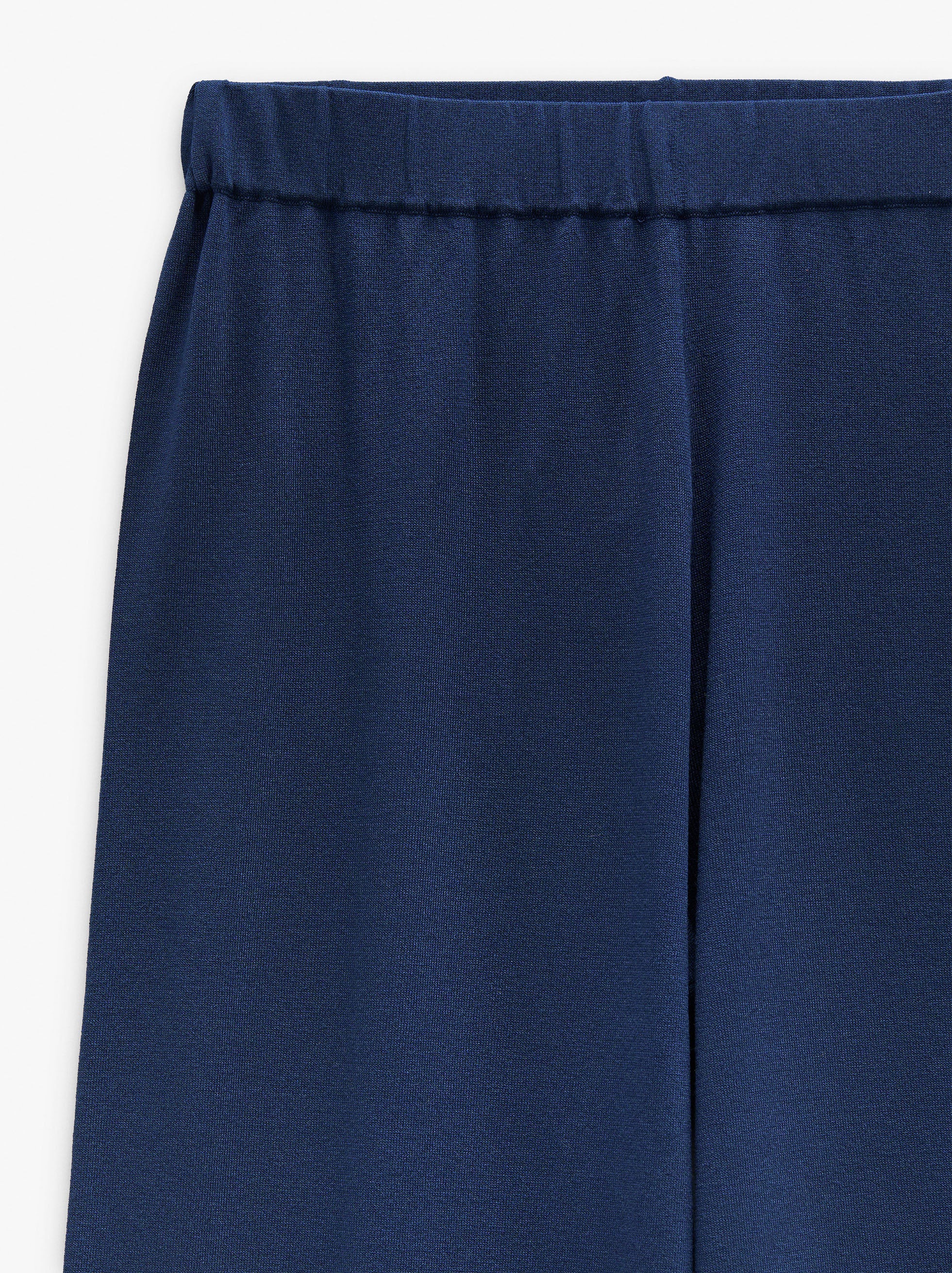 Pantalón De Punto Cintura Elástica