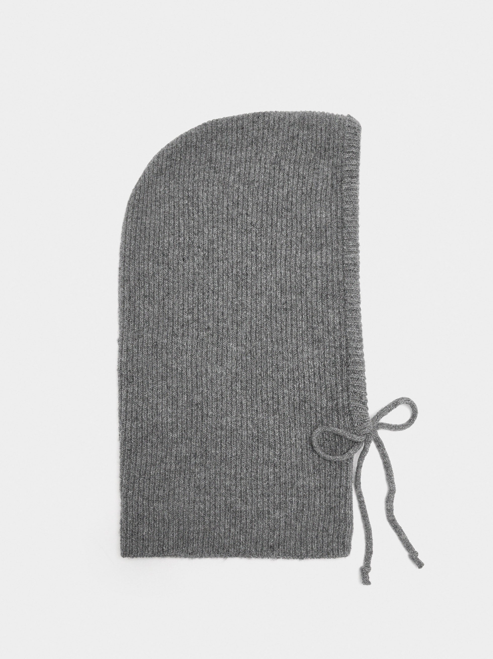 Balaclava De Punto Con Tiras