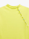 Jersey De Punto Con Detalle De Botones