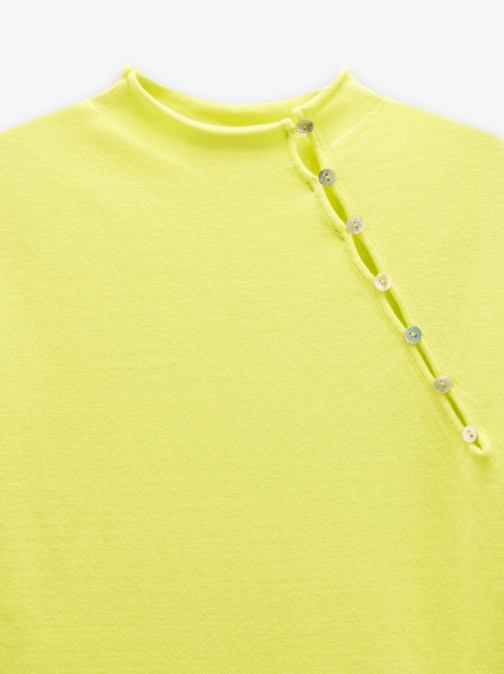 Jersey De Punto Con Detalle De Botones