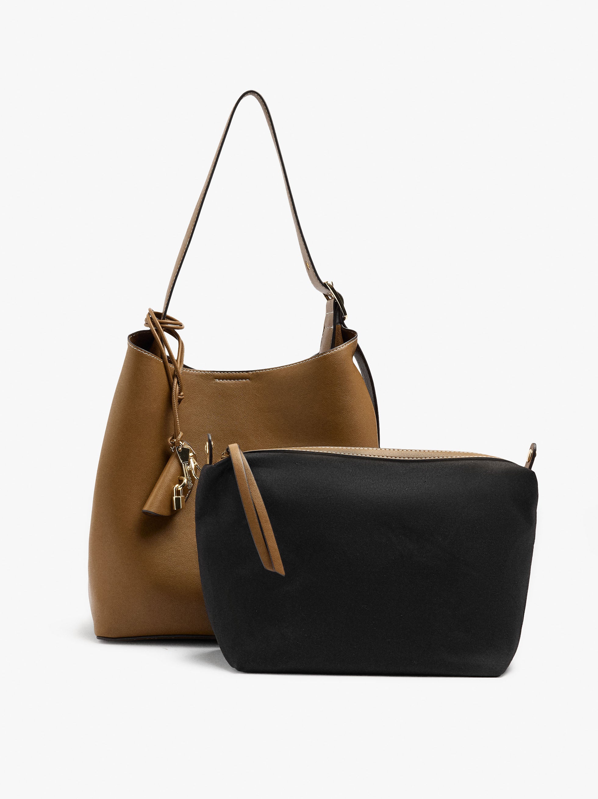 Bolso De Hombro Con Bolsa Removible
