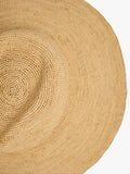Sombrero De Rafia Con Ala Ancha