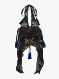 Bolso-Top De Crochet Con Cuentas