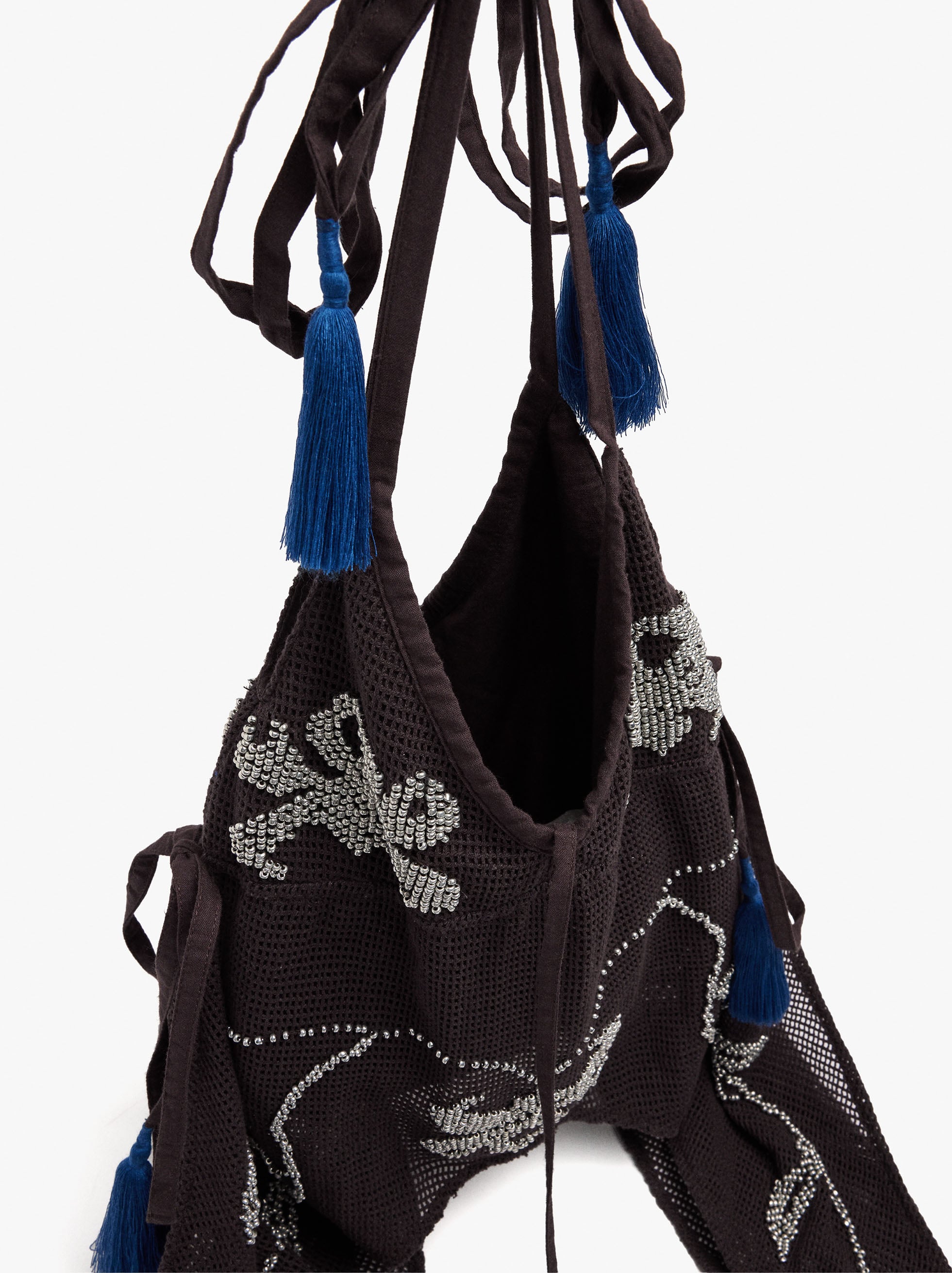 Bolso-Top De Crochet Con Cuentas