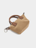 Bolso De Hombro Textura Suave Con Pendiente