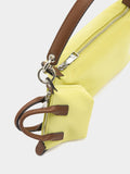 Bolso De Hombro Textura Suave Con Pendiente