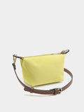 Bolso De Hombro Textura Suave Con Pendiente