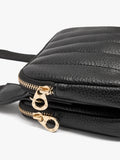 Bolso Bandolera Acolchada Textura Suave