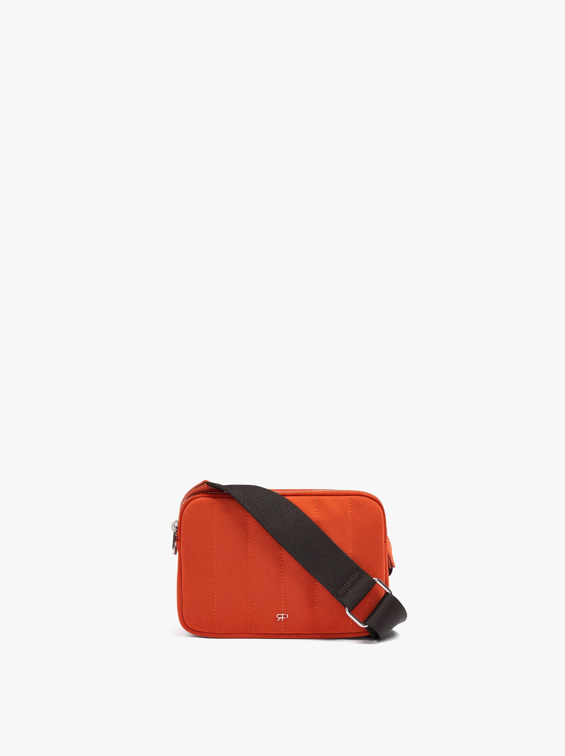 Bolso Bandolera Acolchada Textura Suave