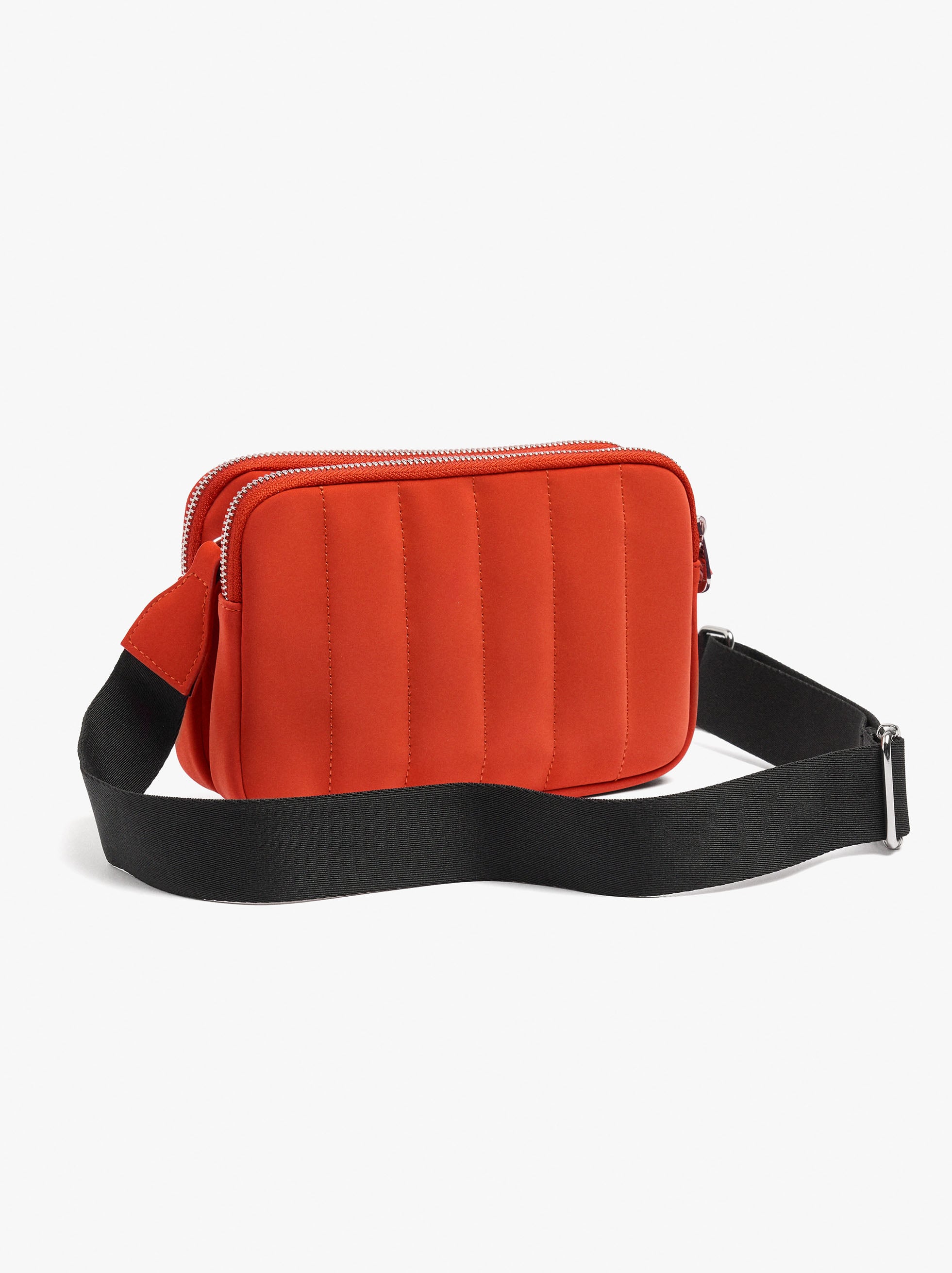Bolso Bandolera Acolchada Textura Suave