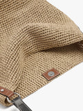 Bolso Bombonera Efecto Rafia Con Penduro L