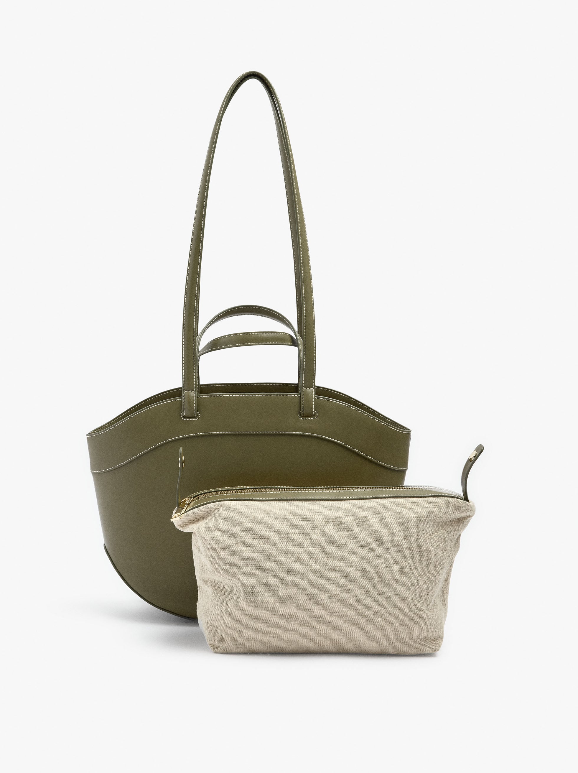 Bolso Tote Con Bolsa Removible