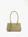Bolso De Hombro Con Textura Y Colgante