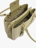 Bolso De Hombro Con Textura Y Colgante