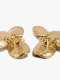 Pendientes Maxi Con Media Flor